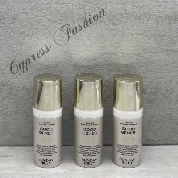Sunday Riley Other - ⭐️ $30 Three Sunday Riley Good Genes All-in-One Lactic Acid Treatments